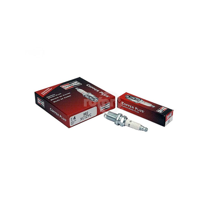 SPARK PLUG CHAMPION XC12YC 14636, 14636 | MowMore