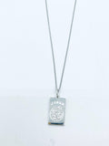 Sterling Silver Joker Necklace