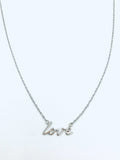 Sterling Silver Love Neckace