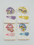 Summer Ponytail Holders and Barrette
