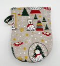 Teddy Bear Holiday Oven Mitt