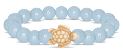 The Journey Sea Turtle Bracelet - Glow-In-The-Dark  Aqua Glow