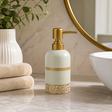The Royal Filigree Soap Ceramic Dispenser Collection (W)