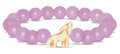 The Scout Wolf Bracelet - Glow-In-The-Dark Lilac