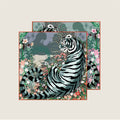 Tiger Gray Double Print Scarf / 70cm