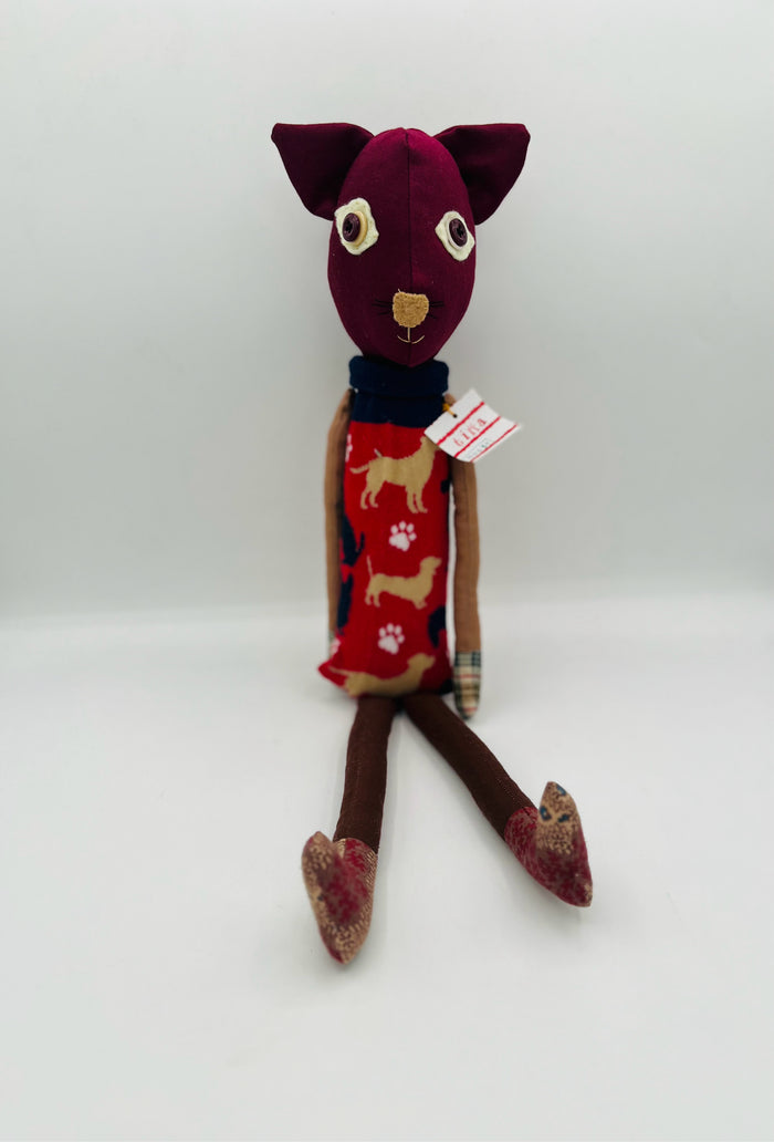 Tina the Fabric Cat