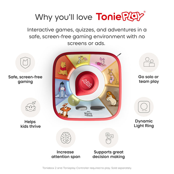 Tonies - Tonieplay - Winnie the Pooh: Tigger's Mix-Up Fix-Up - Mabel & Fox