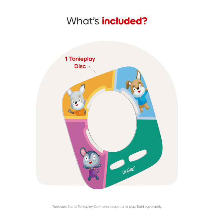 Tonies - Tonieplay - Your Day in Bumbaloo - Lalalinos - Mabel & Fox