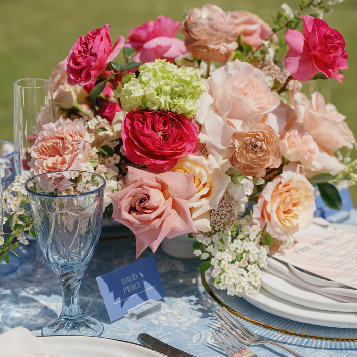Trendy Pinks and Neutrals Country Club Styled Shoot