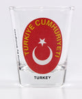 Turkey Coat Of Arms Shot Glass