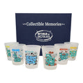 United States USA Mountain West States Souvenir Boxed Shot Glass Set (Set of 6)