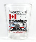 Vancouver British Columbia Canada Great Canadian Cities Collection Shot Glass