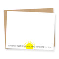 Walt Whitman Sun Quote 8  Flat Boxed Cards