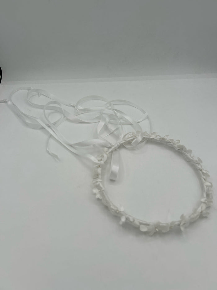 White Communion Garlands