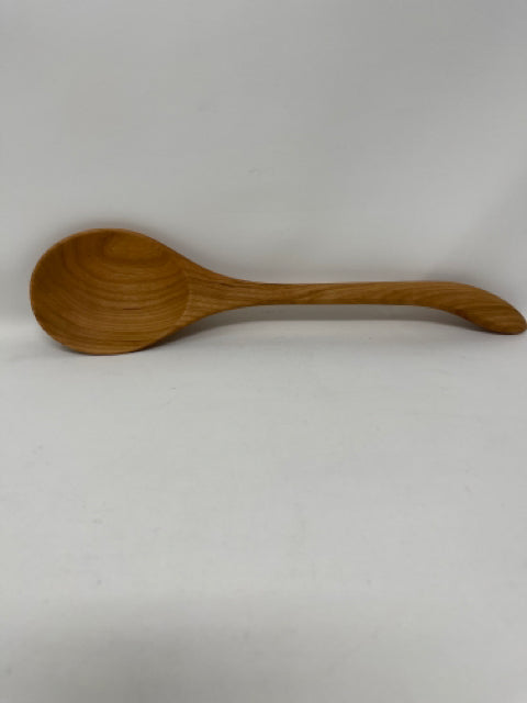 Wide Wood Serving Spoon - LH