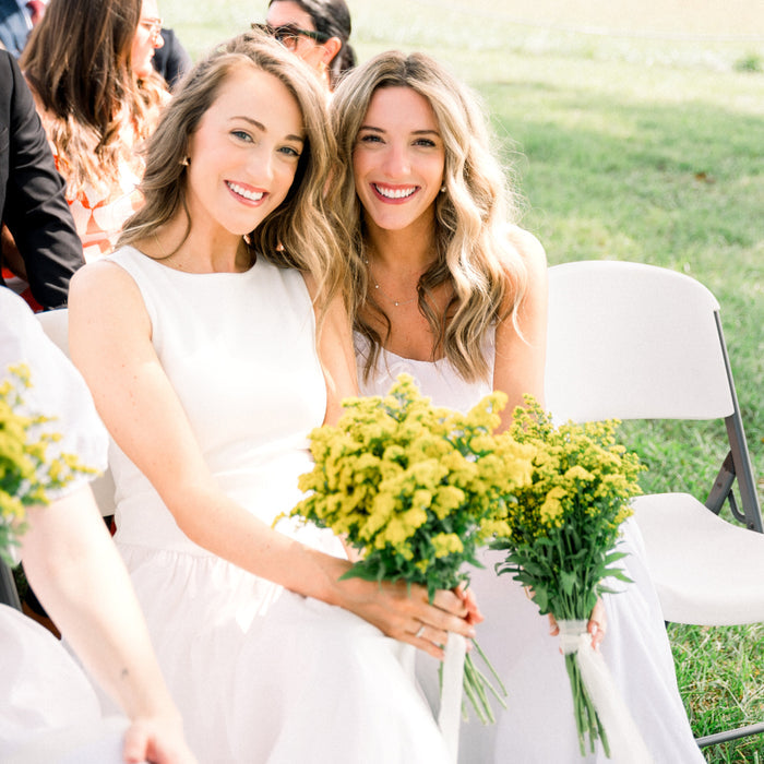 Wildflower Wedding on Virginia Farmland