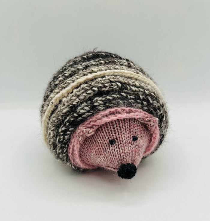 Wool Blend Knitted Hedgehog