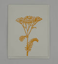 Yellow Yarrow Card
