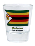 Zimbabwe Flag Shot Glass