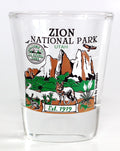 Zion Utah National Park Series Collection Shot Glass